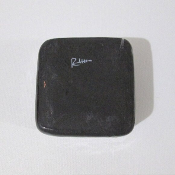 Talavera Trinket Box Hand Painted Skeletons Redware Pottery Dia De Los Muertos - Picture 6 of 6